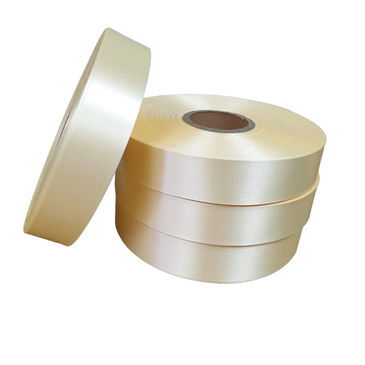 10mm x 100m Ivory Polysatin